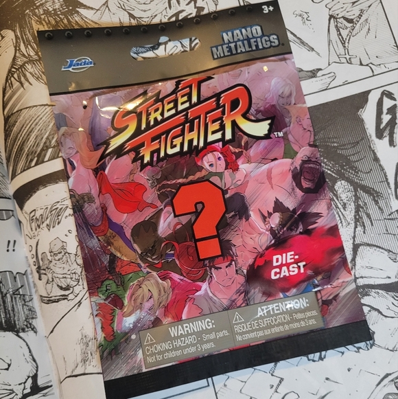 4 Packs Of Opened Jada Toys Street Fighter Nano Metalfigs Action Figure Die Cast - Picture 3 of 12